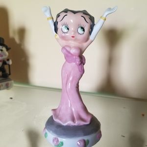 Betty boop ceramic figurine doll vandor Collection